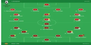 Lối Chơi Của Hai đội hình Man Utd gặp Liverpool